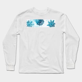 Snowflakes Long Sleeve T-Shirt